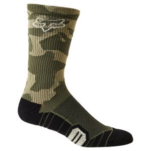 "Fox Clothing 8" Ranger Cushion Socks" - S/M Camo