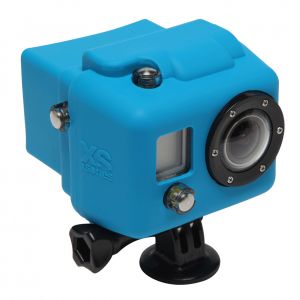 Image of XSories Hooded Silicone Case for HD Hero Camera - Blue, Blue