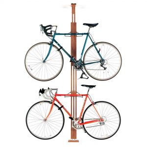 Gear Up OakRak Floor To Ceiling 2 Bike Rack
