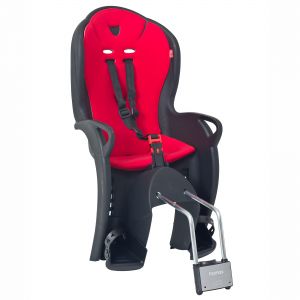 Hamax Kiss Child Bike Seat - Black / Red