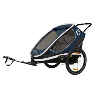 Hamax Outback Twin Child Bike Trailer - Navy
