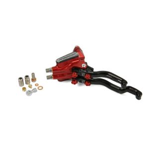 Hope Technology Tech 3 Duo Complete Master Cylinder - Red, Right Hand