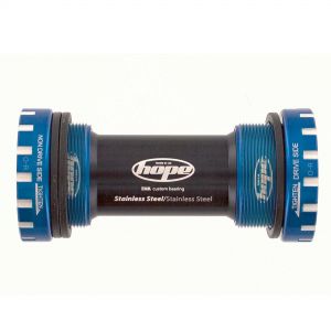 Hope Technology Stainless Bottom Bracket Cups - 24mm Axle - 68/73mm Blue