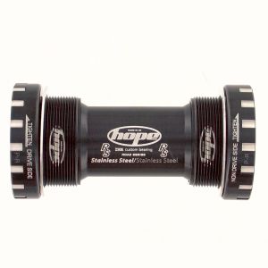 Hope Technology Stainless Road Bottom Bracket Cups - 68mm Black