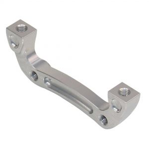 Hope Technology Step Up Caliper Adapter Mounts - Mount J Post Mount To IS F183mm - Silver