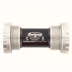 Hope Technology Stainless Road Bottom Bracket Cups - 68mm Silver