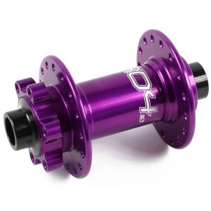 Hope Technology Pro 4 - Front Boost Hub - Purple Hub - 110mmx15mm Boost - 32H - J-Bend Spokes