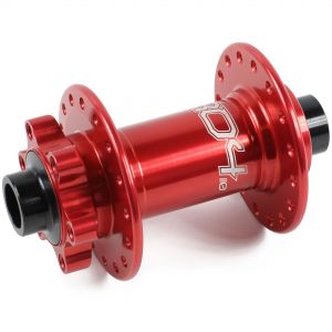 Hope Technology Pro 4 - Front Boost Hub - Red Hub - 110mmx15mm Boost - 36H - J-Bend Spokes
