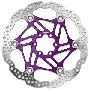Hope Technology Floating Rotor - Colour: Purple - Size: 180mm - Fitment: 6 Bolt
