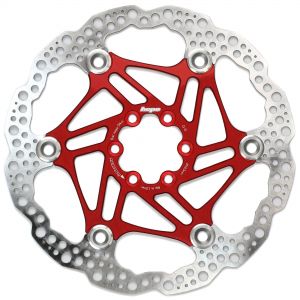 Hope Technology Floating Rotor - Colour: Red - Size: 203mm - Fitment: 6 Bolt