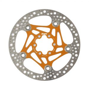 Hope Technology Road Floating 6 Bolt 160mm Disc Rotor - Orange