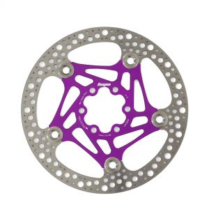 Hope Technology Road Floating 6 Bolt 160mm Disc Rotor - Purple