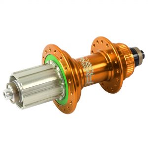 Hope Technology RS4 Centre Lock Road Rear Hub - Orange, 135mm QR, Standard - Aluminium (9/10/11), 24H