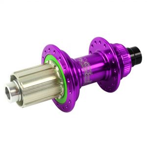 Hope Technology RS4 Centre Lock Road Rear Hub - Purple, 142mm x 12mm Thru Axle, Standard - Aluminium (9/10/11), 32H