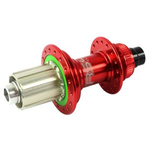 Hope Technology RS4 Centre Lock Road Rear Hub - Red, 142mm x 12mm Thru Axle, Standard - Aluminium (9/10/11), 32H