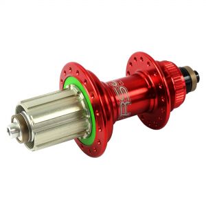 Hope Technology RS4 Centre Lock Road Rear Hub - Red, 135mm QR, Standard - Aluminium (9/10/11), 24H