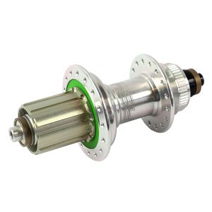 Hope Technology RS4 Centre Lock Road Rear Hub - Silver, 135mm QR, Standard - Aluminium (9/10/11), 24H