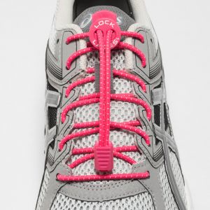 Lock Laces No Tie Shoelaces - Hot Pink