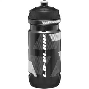LifeLine Water Bottle - 600ml, Black / White