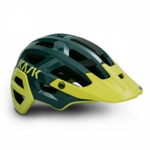 Kask Rex MTB Helmet - Medium, Teal / Lime Green