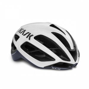 Kask Protone Road Helmet - Small, White / Dark Blue