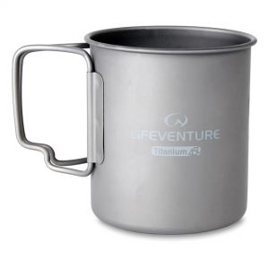 Image of Lifeventure Titanium Mug, Grey