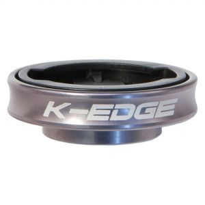 K-Edge Gravity Cap Mount for Garmin Edge - Gunmetal