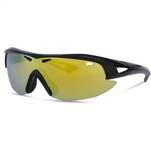 Madison Recon Sunglasses 3 Lens Pack - Black Frame / Bronze / Amber / Clear Lens