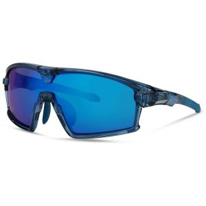 Madison Code Breaker Sunglasses 3 Lens Pack - Blue Frame / Blue Mirror / Amber / Clear Lens