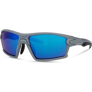 Image of Madison Engage Sunglasses 3 Lens Pack - Grey Frame / Blue Mirror / Amber / Clear Lens