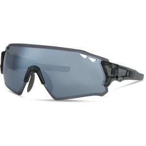 Madison Stealth Sunglasses - Smoke Frame / Smoke Mirror Lens