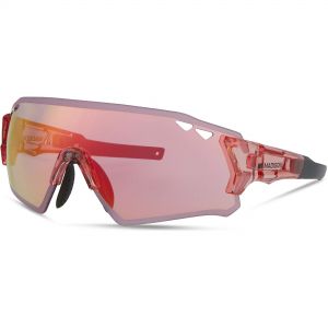 Madison Stealth Sunglasses - Rose Frame / Pink Rose Mirror Lens