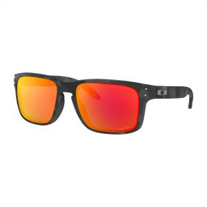 Oakley Holbrook Sunglasses - Black Camo Frame / Prizm Ruby Lens