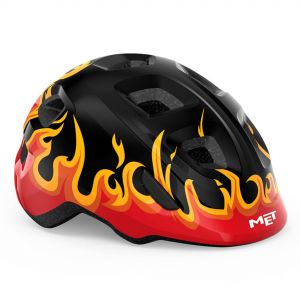 MET Hooray Kids Helmet - S Flames