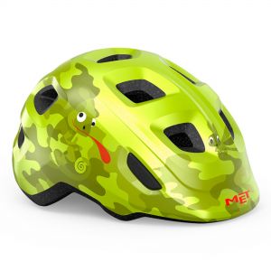 MET Hooray Kids Helmet - S, Lime Chamaleon