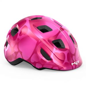 MET Hooray Kids Helmet - XS Hearts