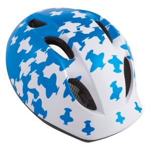 Image of MET Super Buddy Kids Helmet - White Blue Airplanes