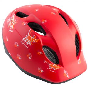 Image of MET Buddy Kids Helmet - Red Animals