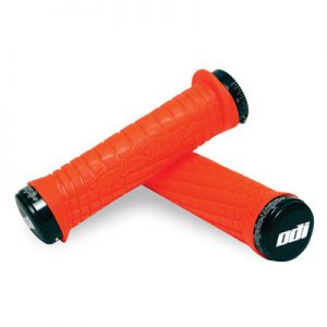 ODI Troy Lee Designs Lock-On Handlebar Grips - Orange/Black