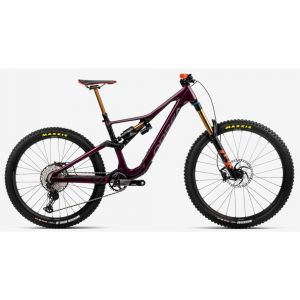 Orbea Rallon M20 Full Suspension Mountain Bike - 2023 - Metallic Mulberry Gloss Matt M