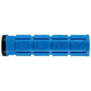 Lizard Skins Single Clamp Lock-On Oury V2 Grips - Deja Blue