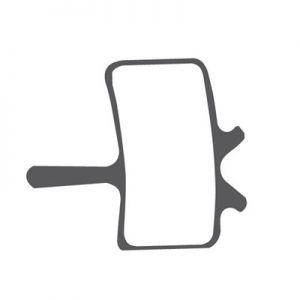 Avid Juicy or BB7 Disc Brake Pads - Organic - Aluminium Back Plate