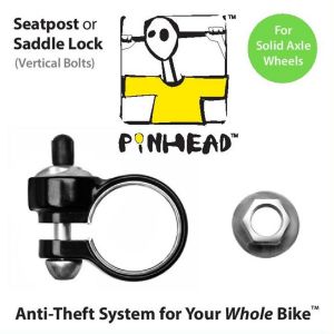 Pinhead Seatpost/Saddle/Solid Axle Lock Pack