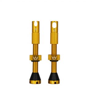 Peaty's x Chris King Tubeless MK2 Valves - 42mmGold