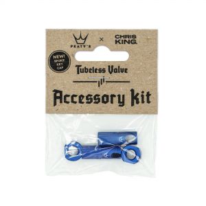 Peaty's x Chris King MK2 Tubeless Valve Accessory Kit - Navy