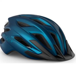 MET Crossover Helmet - Blue Metallic - XL