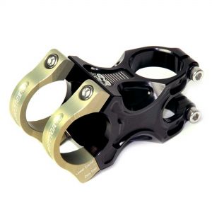 Renthal Apex Stem - 60mm, Black / Gold, 6 Degrees, Aluminium