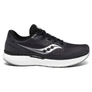 Saucony Triumph 18 Running Shoes - 9, Charcoal / White