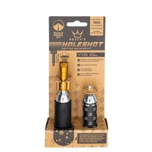 Peaty's Holeshot CO2 Tyre Inflator - Road & Gravel - Bourbon