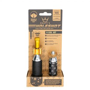 Peaty's Holeshot CO2 Tyre Inflator - Road & Gravel - Gold